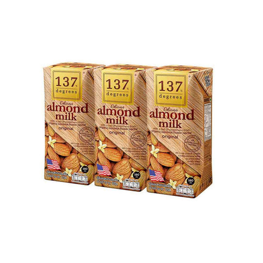 137ดีกรี นมอัลมอนด์สูตรดั้งเดิม 180ml x3