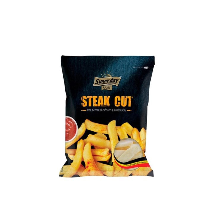 ซันนี่เดย์ เฟรนฟรายสเต็กคัท มันฝรั่งแช่แข็ง 500g x 12pack