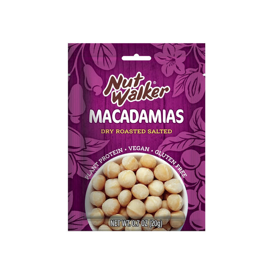 นัทวอล์คเกอร์แมคคาเดเมียอบเกลือ 20g