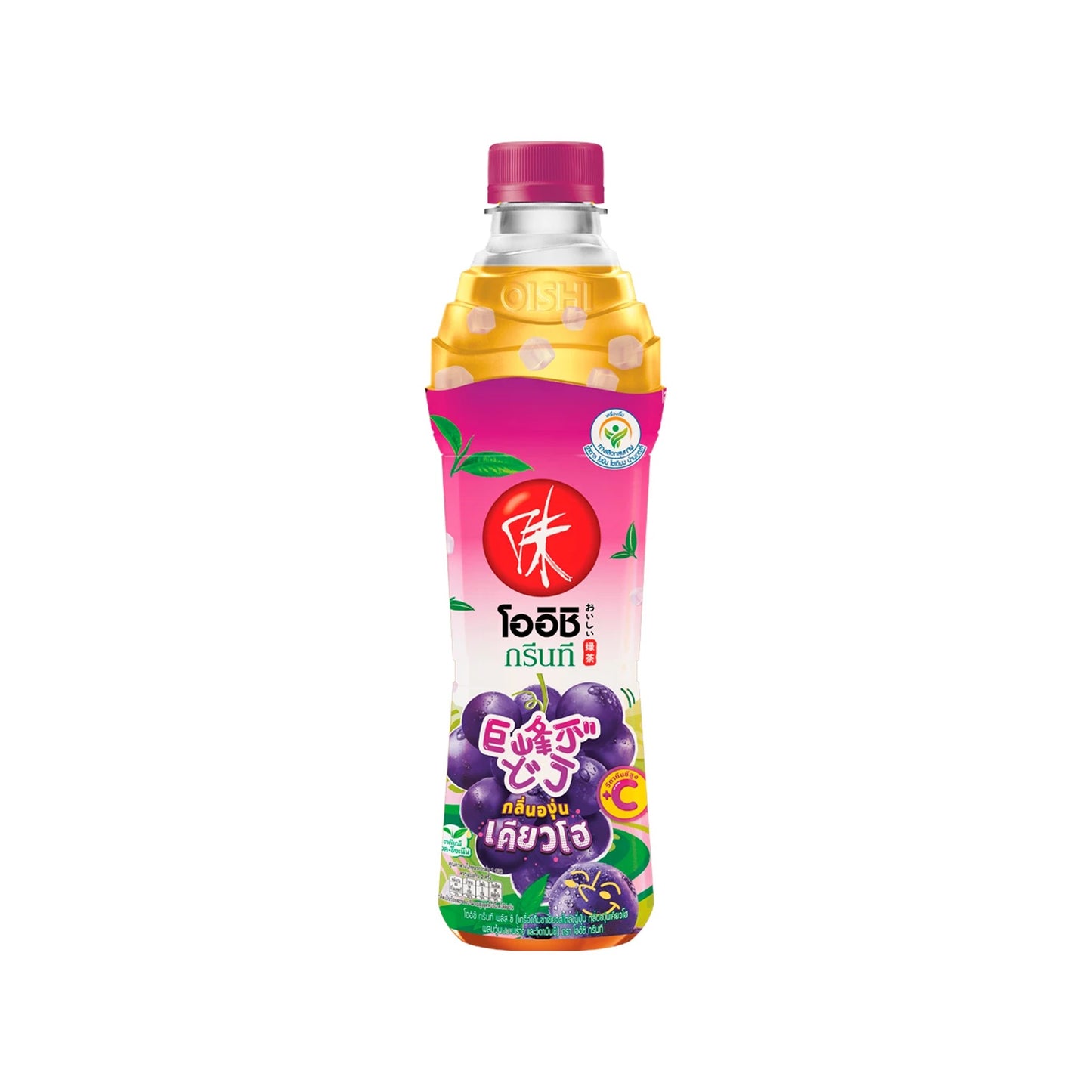 โออิชิชาเขียวรสองุ่นเคียวโฮผสมวุ้นมะพร้าว 400ml