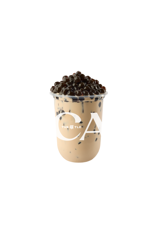 เทอร์เทิล นมสดบราวน์ชูก้าแบลคเพิร์ล 16oz