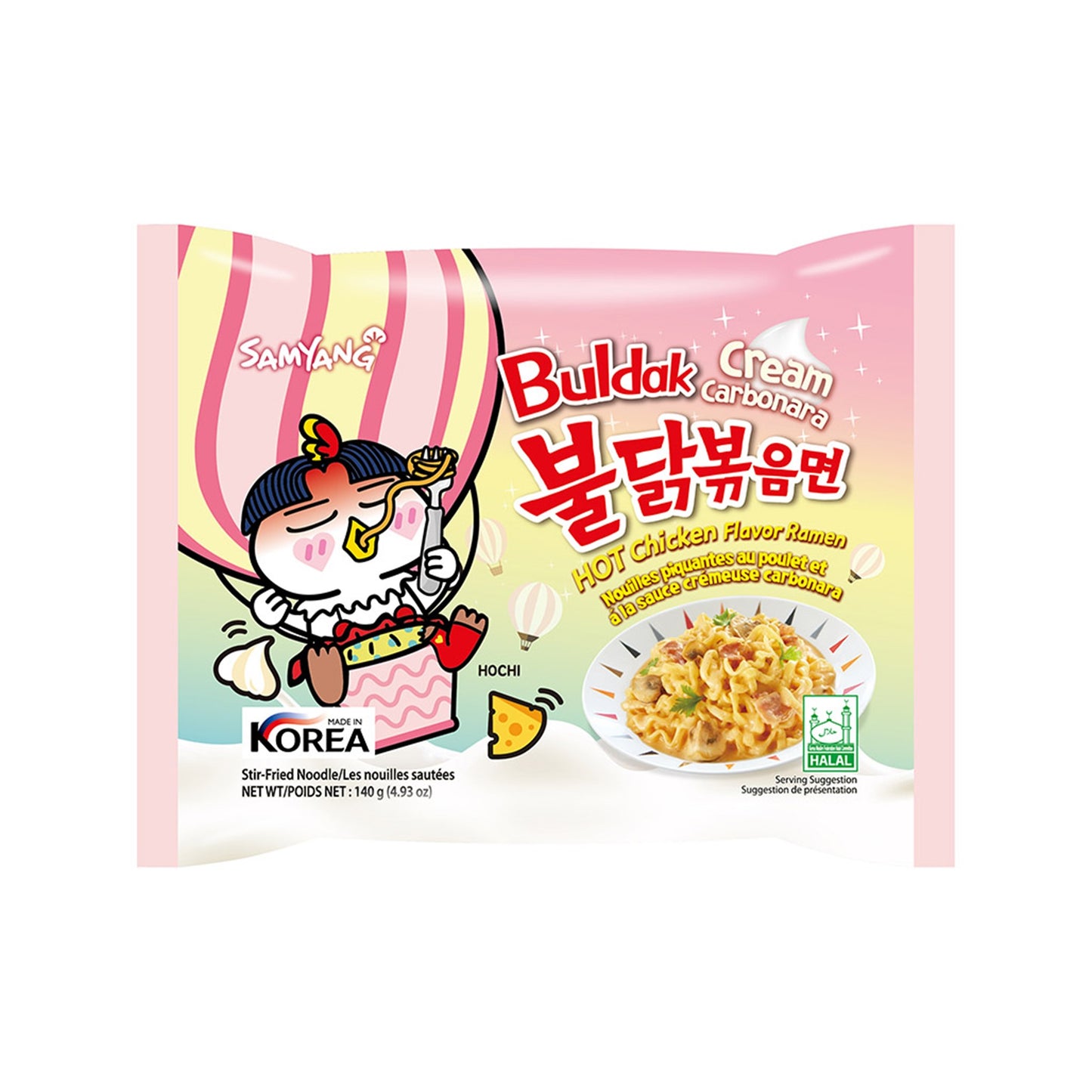 ซัมยัง บูลดักครีมมี่คาร์โบนาร่า 140g