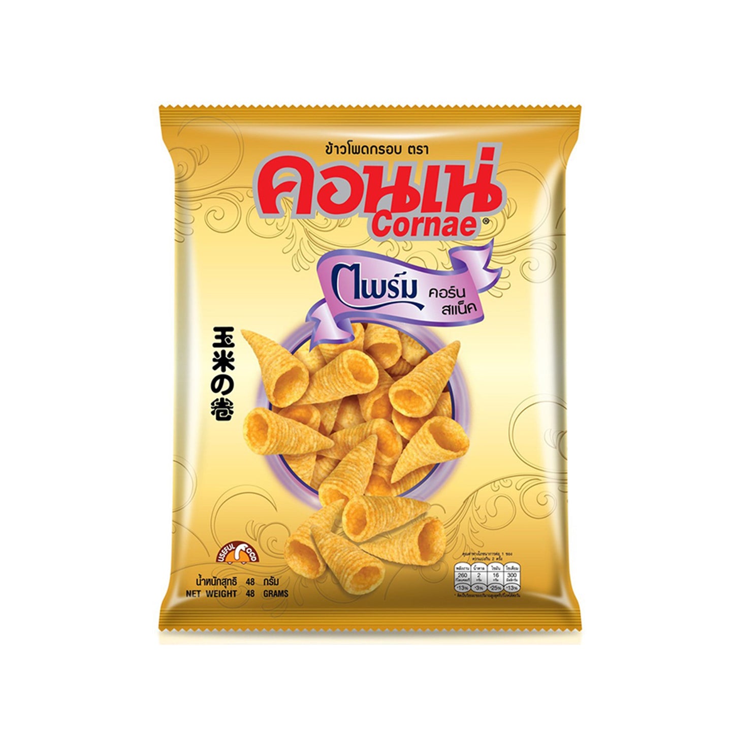 คอนเน่ไพร์มข้าวโพดอบกรอบ 48g
