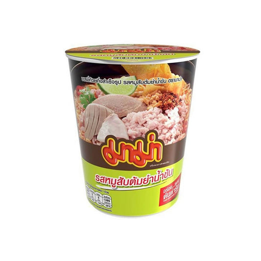 มาม่าคัพหมูสับต้มยำน้ำข้น60g