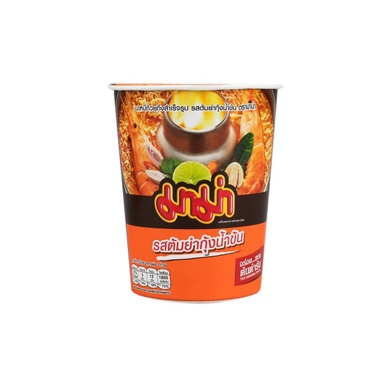 มาม่าคัพบะหมี่รสต้มยำกุ้งน้ำข้น60g