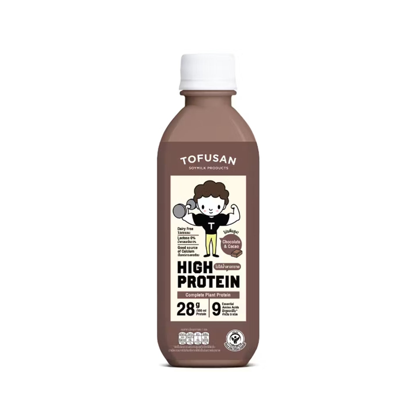 โทฟุซังไฮโปรตีน0ดาร์กช็อกโกแลต 350ml