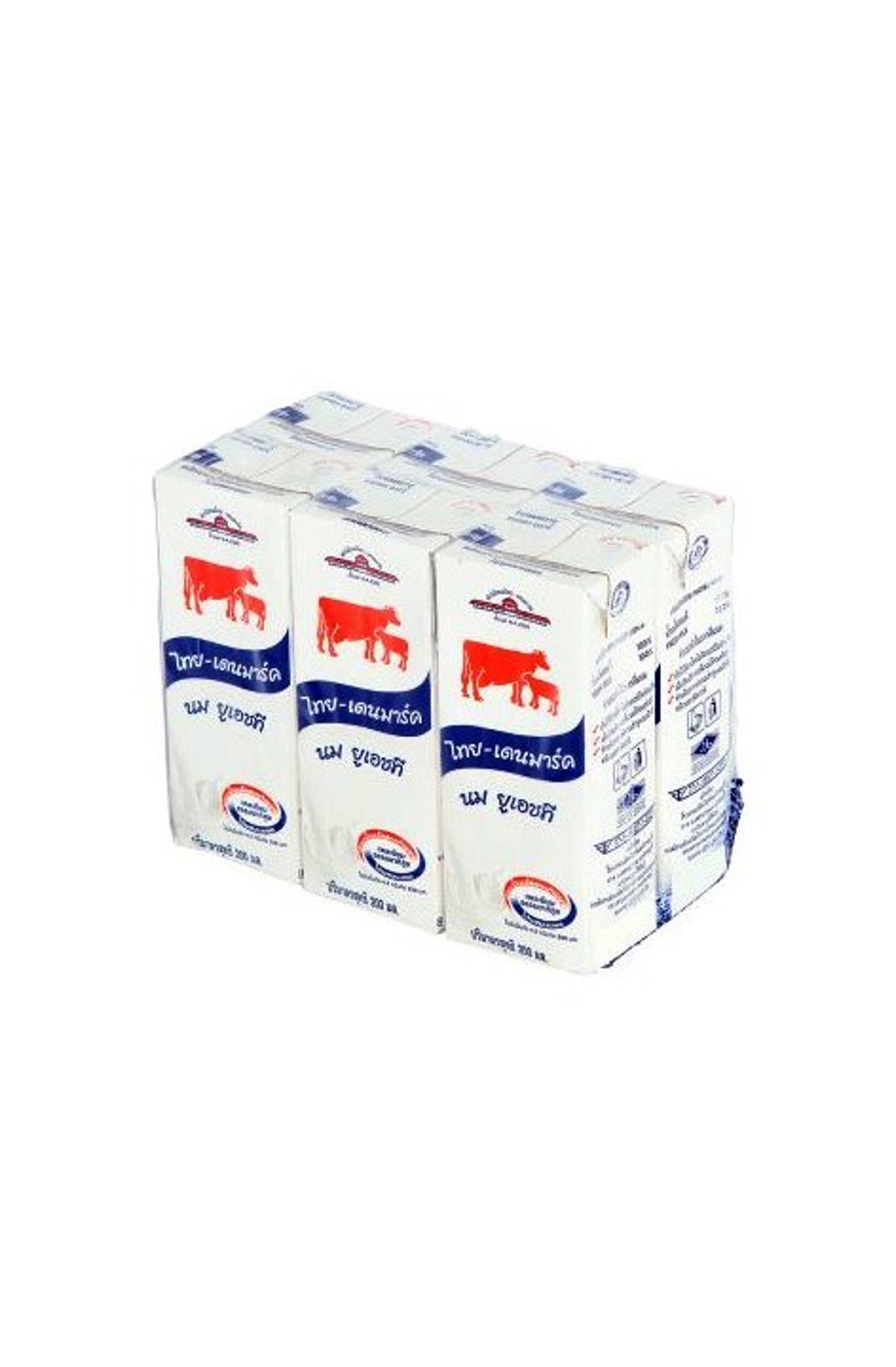 ไทยเดนมาร์ค นมยูเอชทีรสจืด 200ml x6