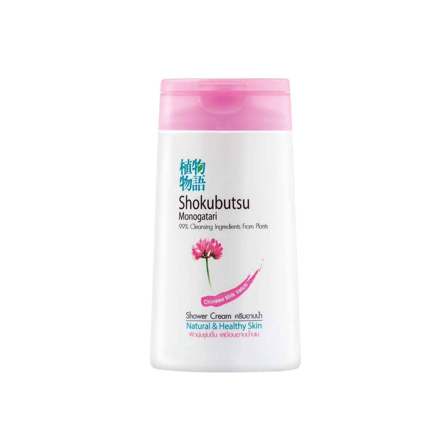โชกุบุสซึครีมอาบน้ำ ผิวนุ่ม ชมพู 100ml